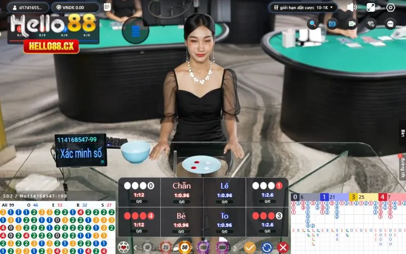 Những kèo cá cược được thiết kế trong xóc đĩa Hello88
