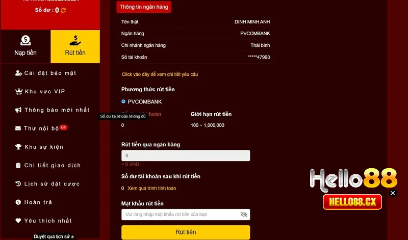 Thắc mắc về bảo mật tài khoản